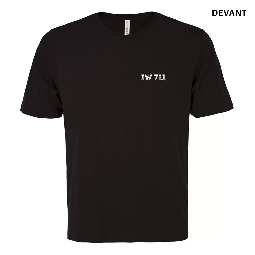 Ironworkers Local 711 IW In Good Company T-Shirt Short sleeve (Black)