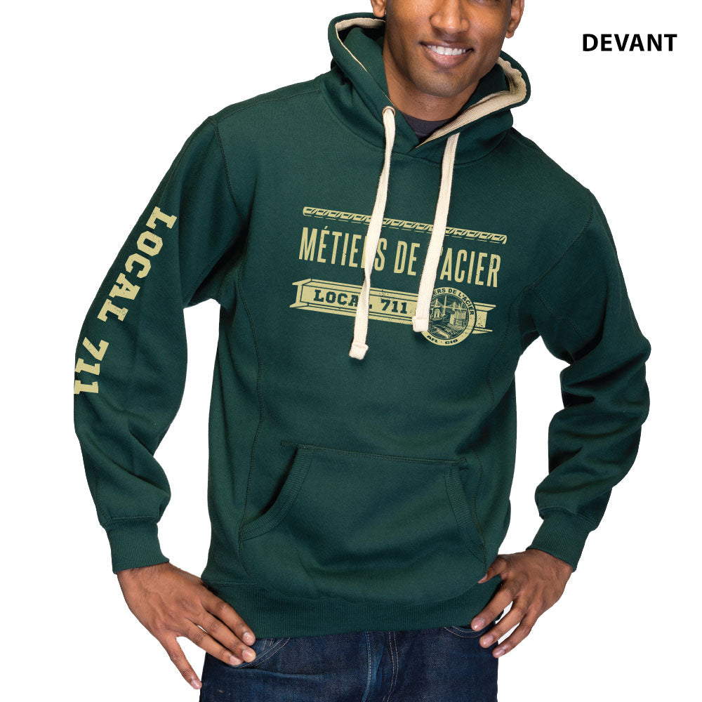 Ironworkers Local 711 Hoodie (Forest) – NIE Plus