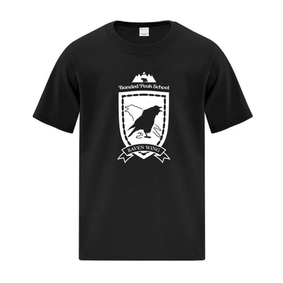 Banded Peak School T-Shirt - Raven Wing House - Technical