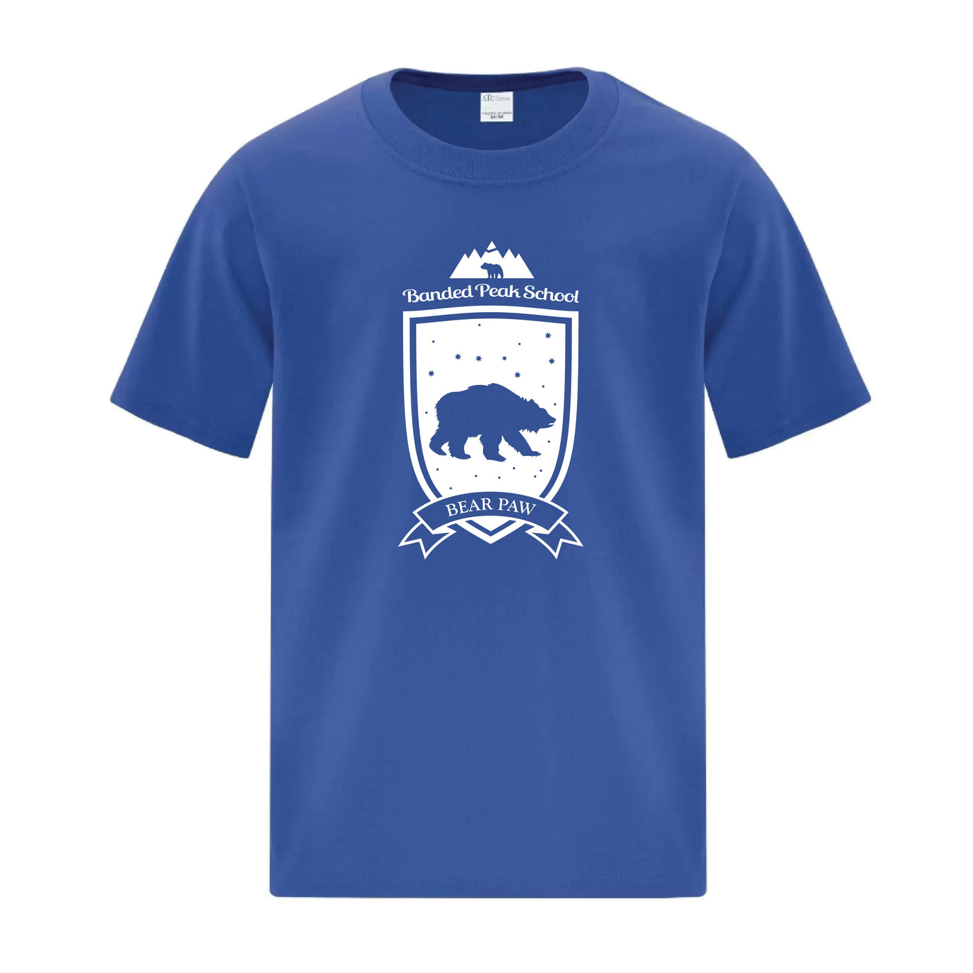 Banded Peak School T-Shirt - Bear Paw House - Technical