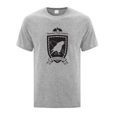 Banded Peak School T-Shirt - Raven Wing House - Technical