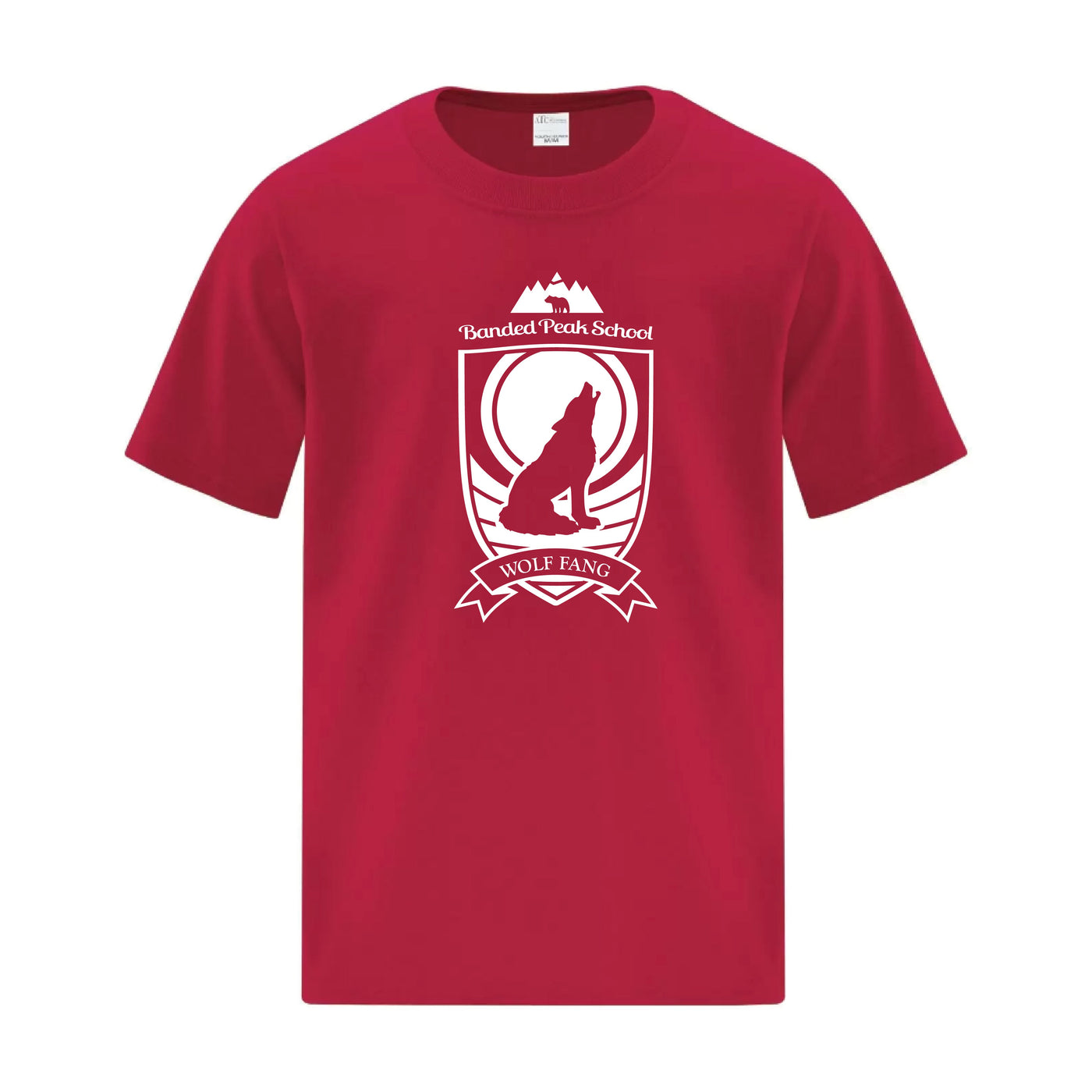 Banded Peak School T-Shirt - Wolf Fang House - Technical