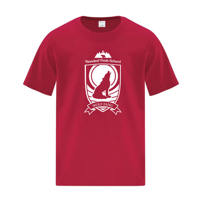 Banded Peak School T-Shirt - Wolf Fang House - Technical