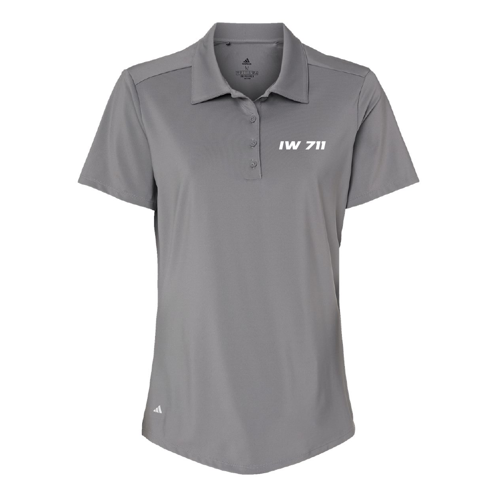 Ironworkers Local 711 - Ladies Polo- Short sleeve (Grey)