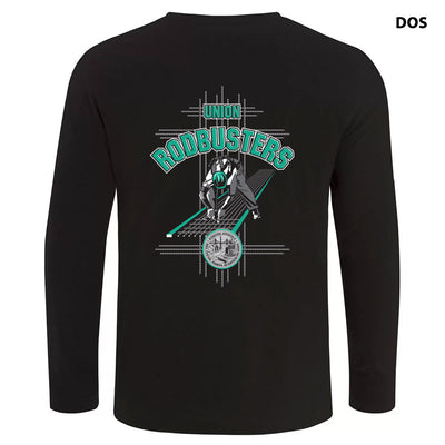 Ironworkers Local 711 - Reinforcer Long Sleeve T-Shirt (Black)