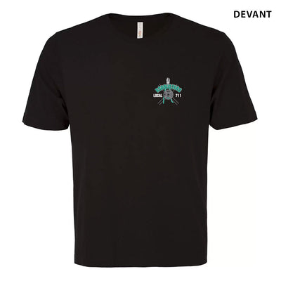 Ironworkers Local 711 - Reinforcer T-Shirt - Short sleeve (Black)