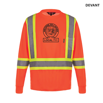 Ironworkers Local 711 - Safety Shirt - Long Sleeve