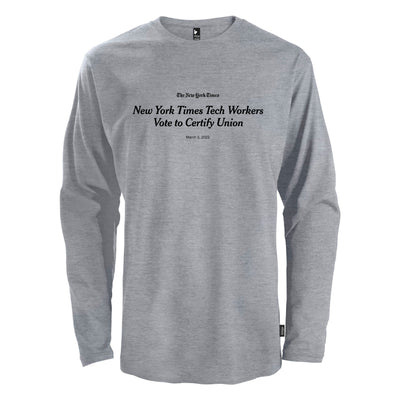 NYTTG Vote to Certify Union L/S T-Shirt