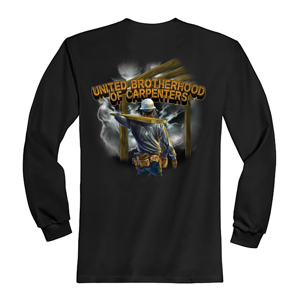 UBC 255 All in a Days Work - Union Made Long Sleeve