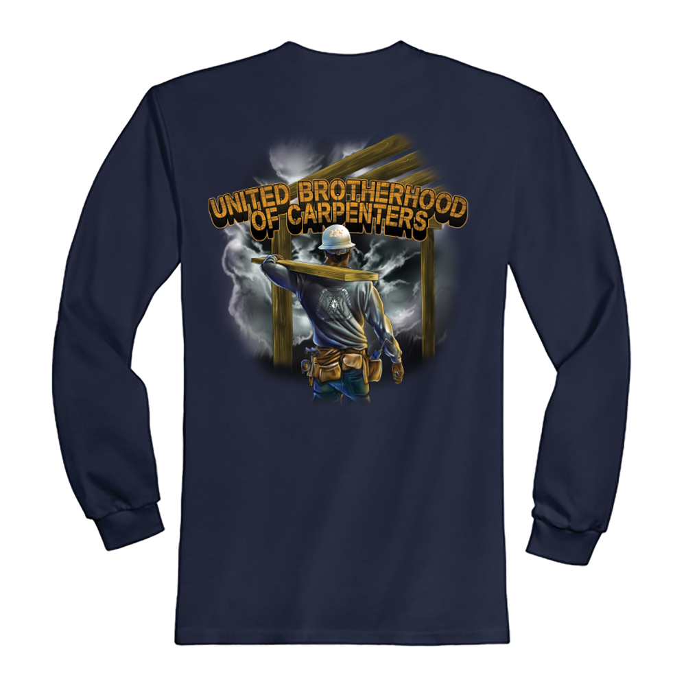 UBC 255 All in a Days Work - Union Made Long Sleeve