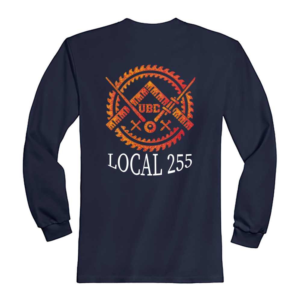 UBC 255 - Fire Blade Saw Union Made Long Sleeve