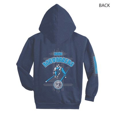 Ironworkers Local 720 - Reinforcer Popover Hoodie (Navy)