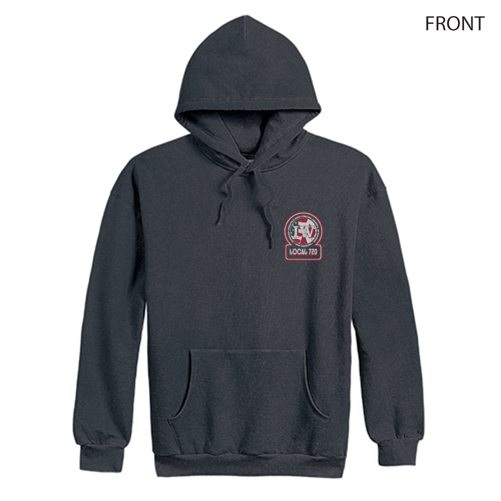 Ironworkers Local 720 - This View Popover Hoodie (Black)