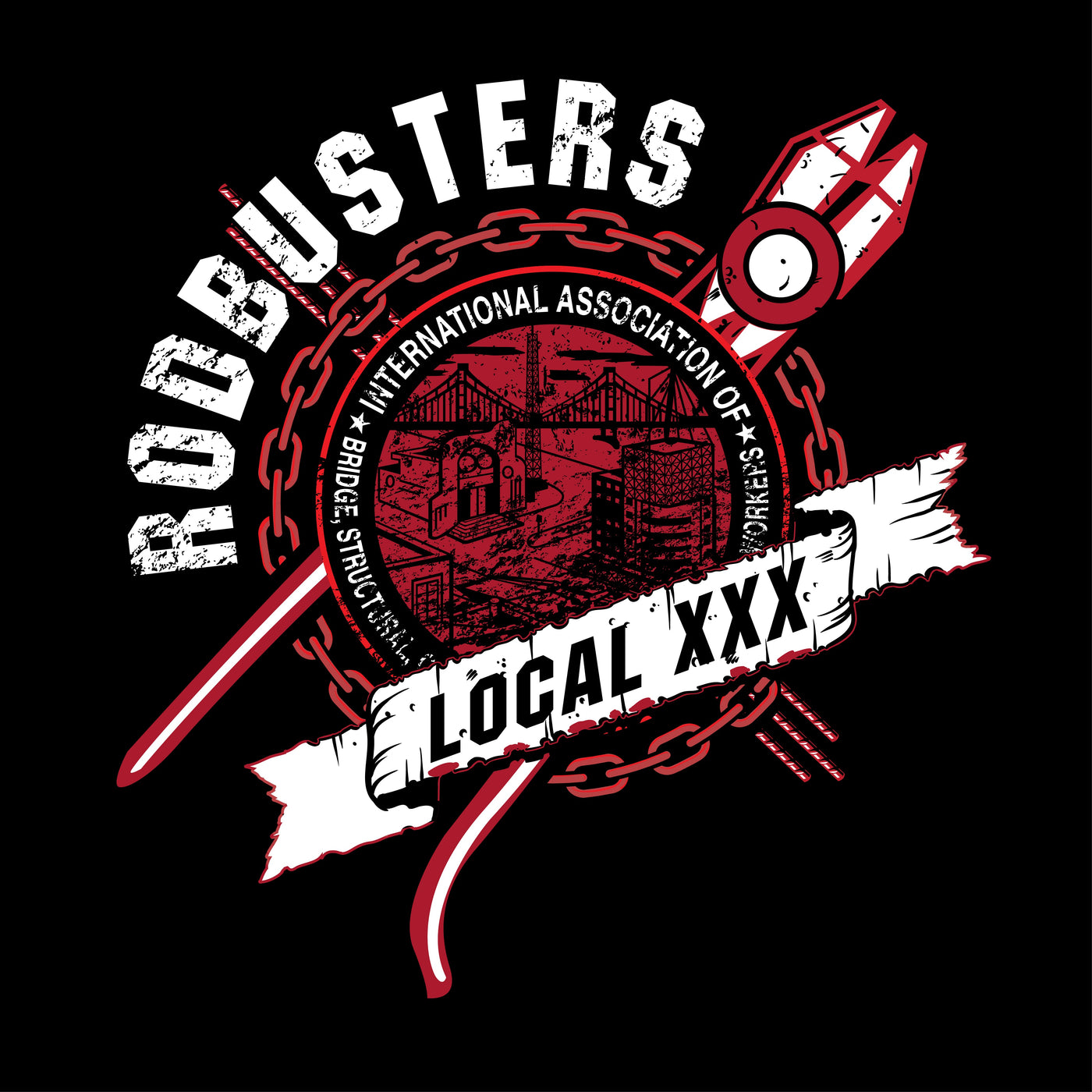 Beaten Steel Rodbusters