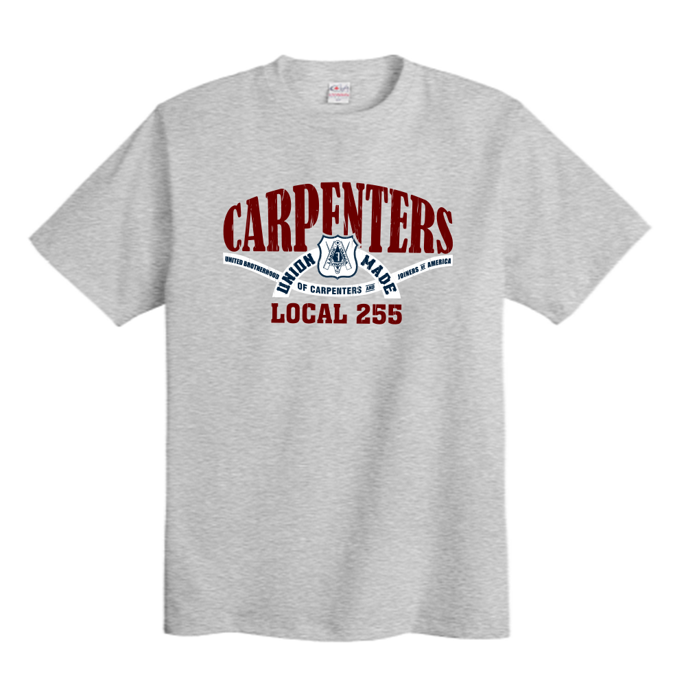 UBC 255 - Banner Union Made Heather Grey T-Shirt