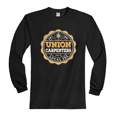 UBC 255 - Bulldog Athletic (Gold) Union Made Long Sleeve