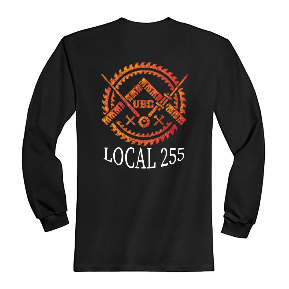 UBC 255 - Fire Blade Saw Union Made Long Sleeve