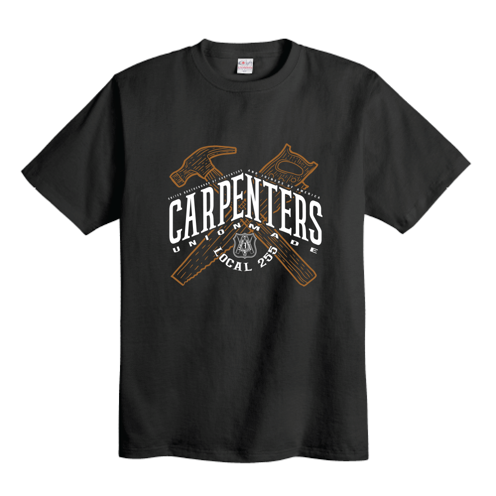 UBC 255 - Hammer Saw Union Made T-Shirt